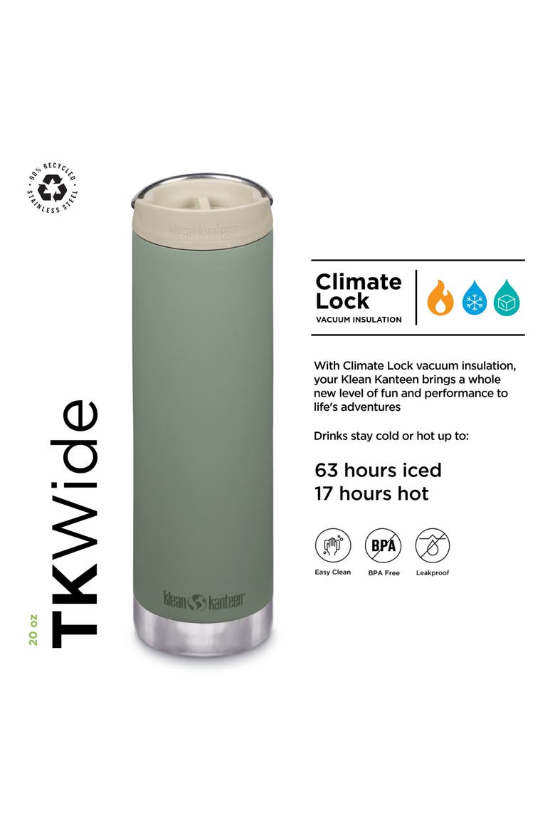 20oz TKWide Insulated Coffee Tumbler with Cafe Cap - Sea Spray, Alternate, color, Sea Spray