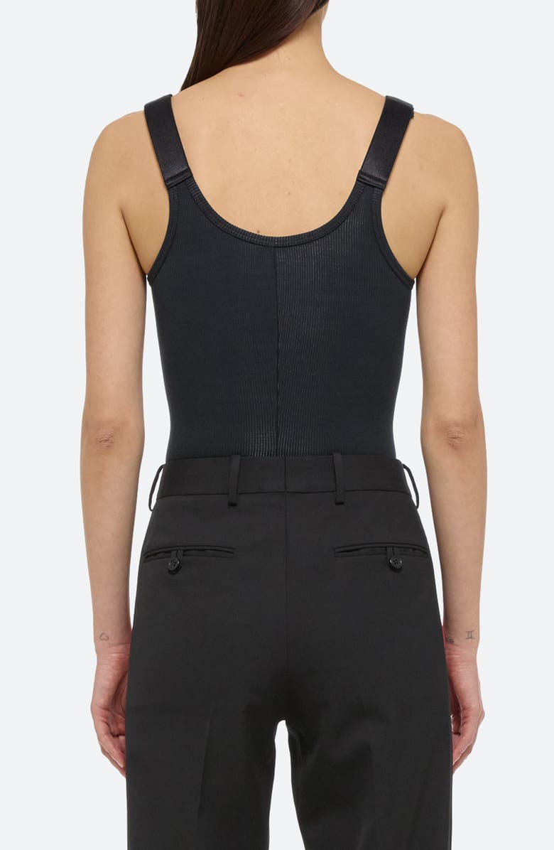 Helmut Lang Scoop Neck Rib Tank, Alternate, color, 