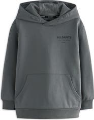 smALLSAINTS by ALLSAINTS Kids' Underground Oversize Logo Hoodie