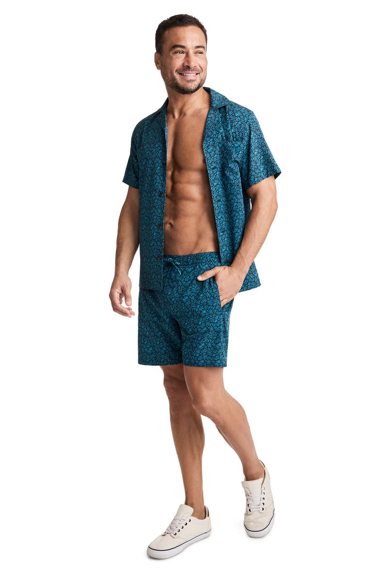 Mens Jockey 1876 Collection 6" Lined Short, Alternate, color, 1876 Palm Oasis