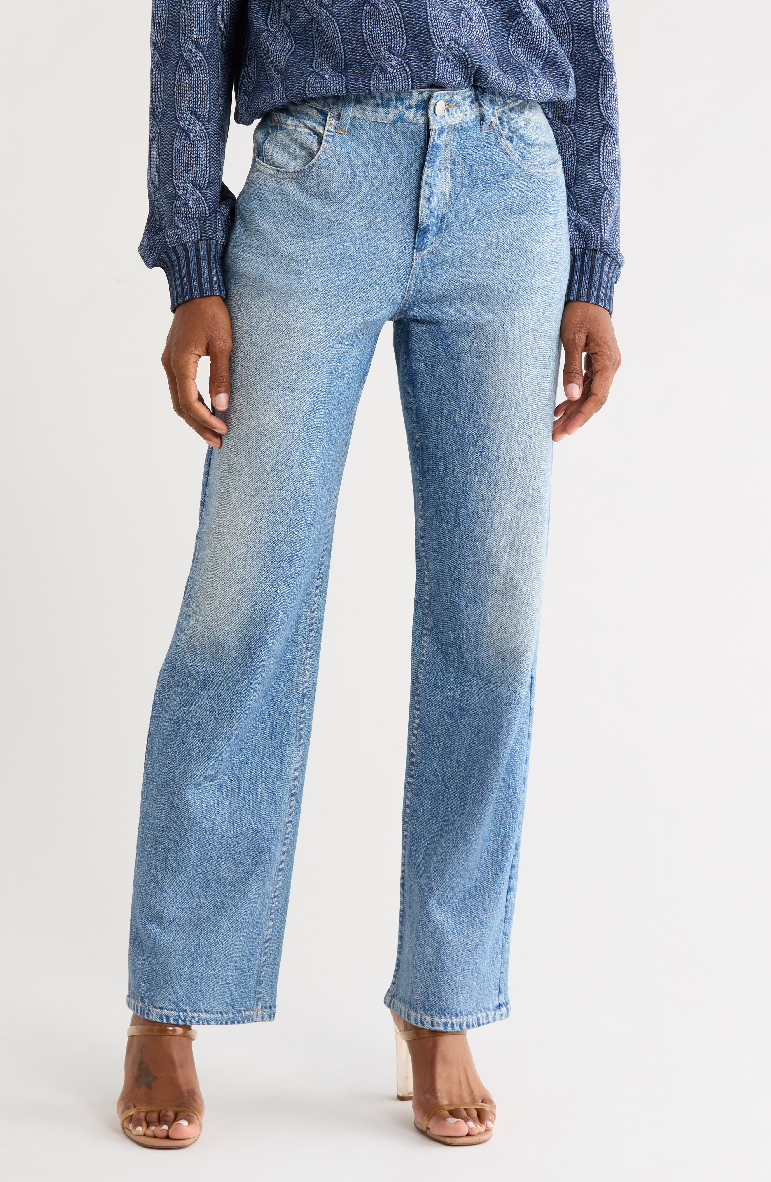Straight Leg Jeans