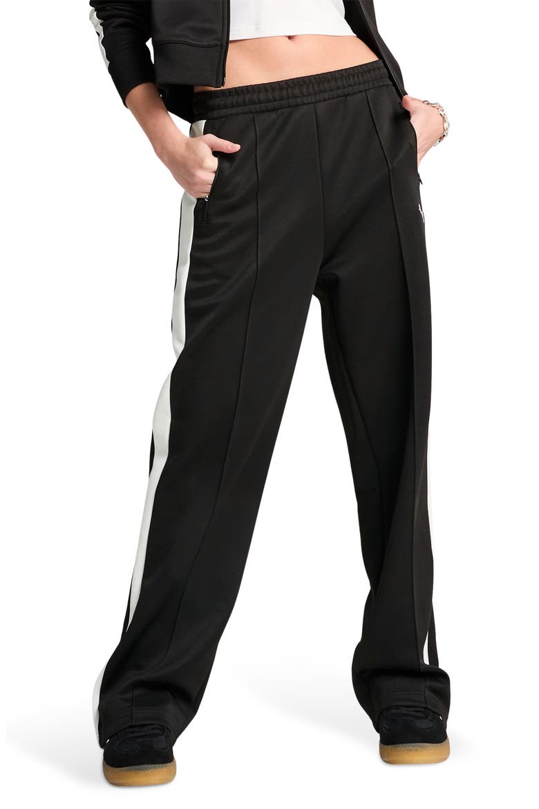 T7 Always On Straight Track Pants, Main, color, BLACK