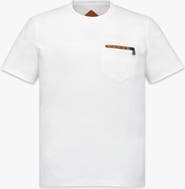 MCM Silket Logo T-Shirt With Zip Pocket