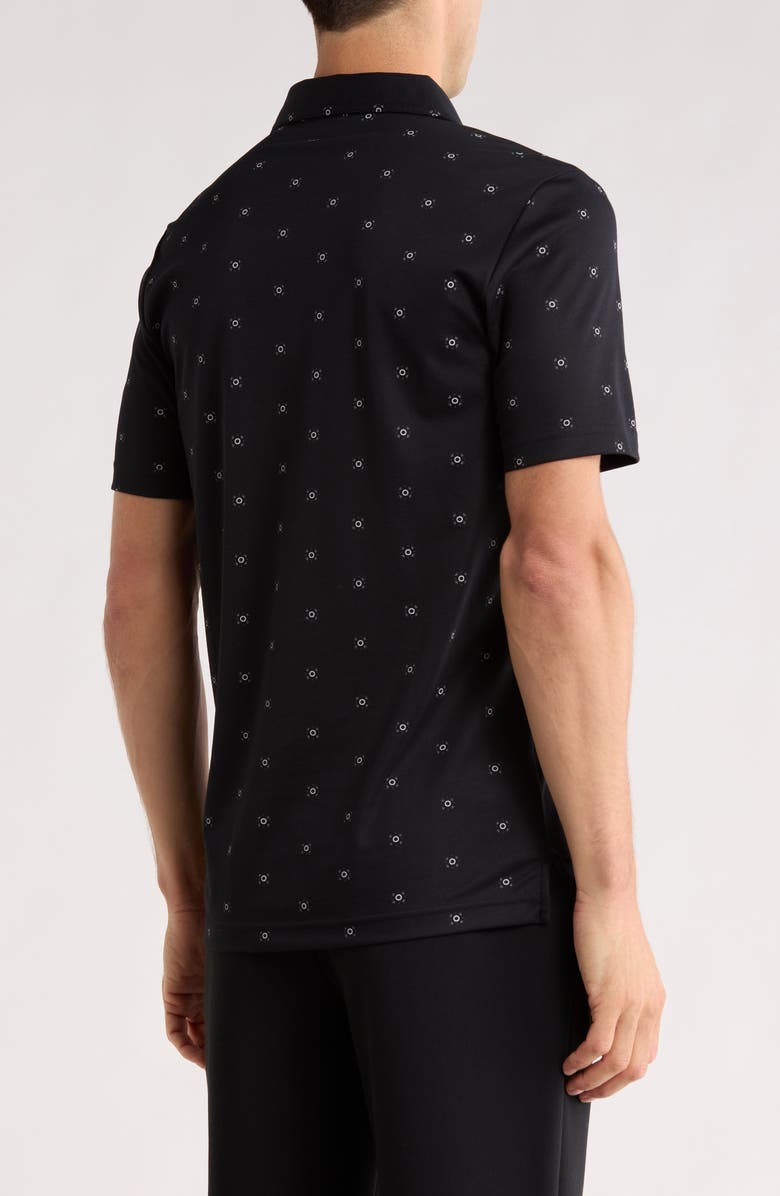 TravisMathew Resemblance Knit Polo, Alternate, color, Black