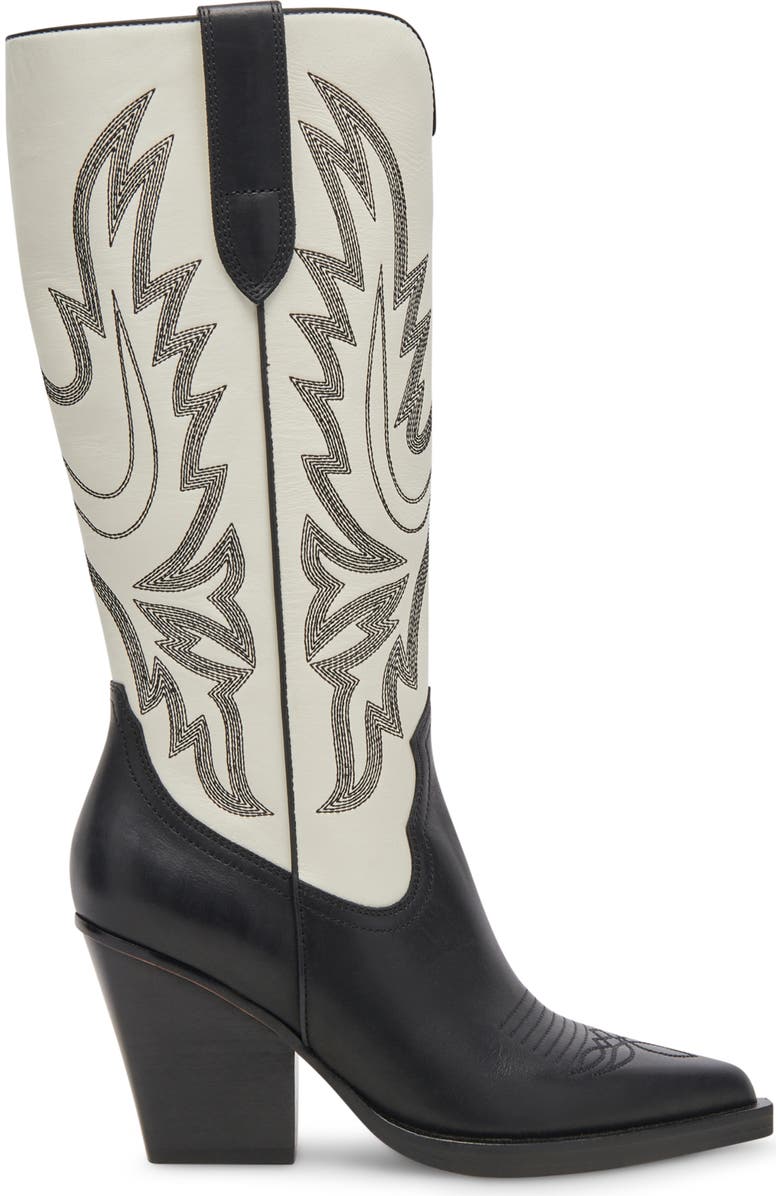 Dolce Vita Blanch Knee High Western Boot, Alternate, color,