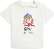 Ralph Lauren Beach Bear Cotton Graphic T-Shirt