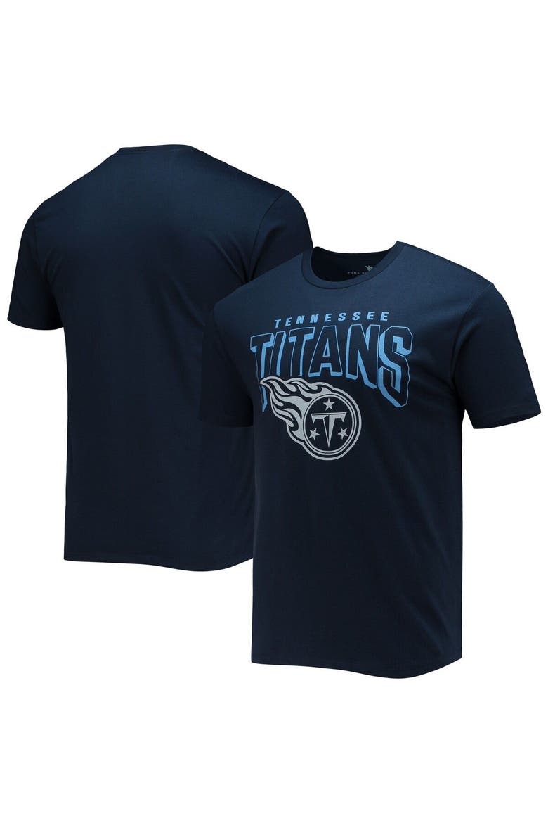 Men's Junk Food Navy Tennessee Titans Bold Logo T-Shirt, Main, color, Navy