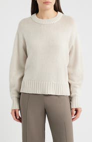 Eileen Fisher Organic Cotton Crewneck Sweater