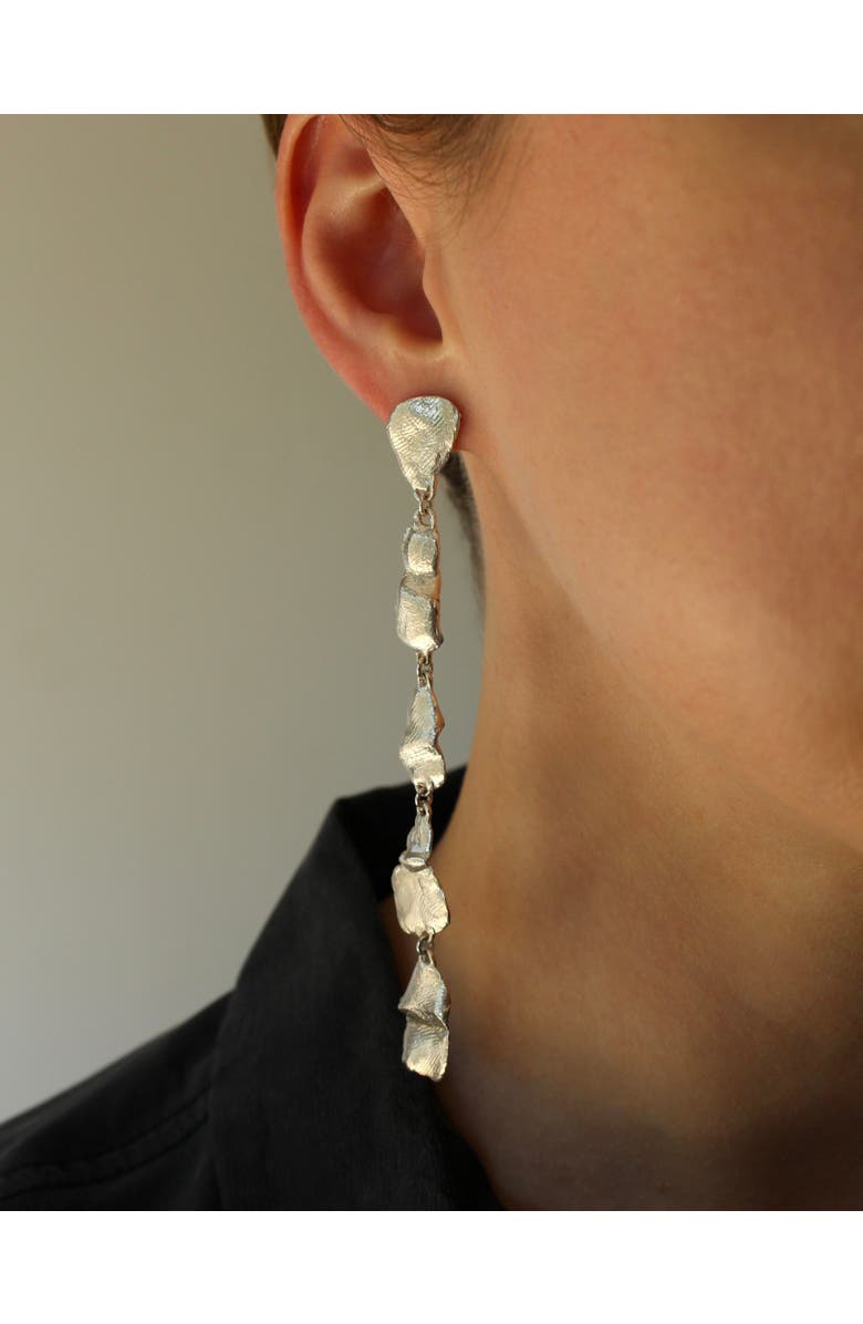 SAINT VAGABOND Hyades Silver Drop Earrings, Alternate, color, Silver Sterling