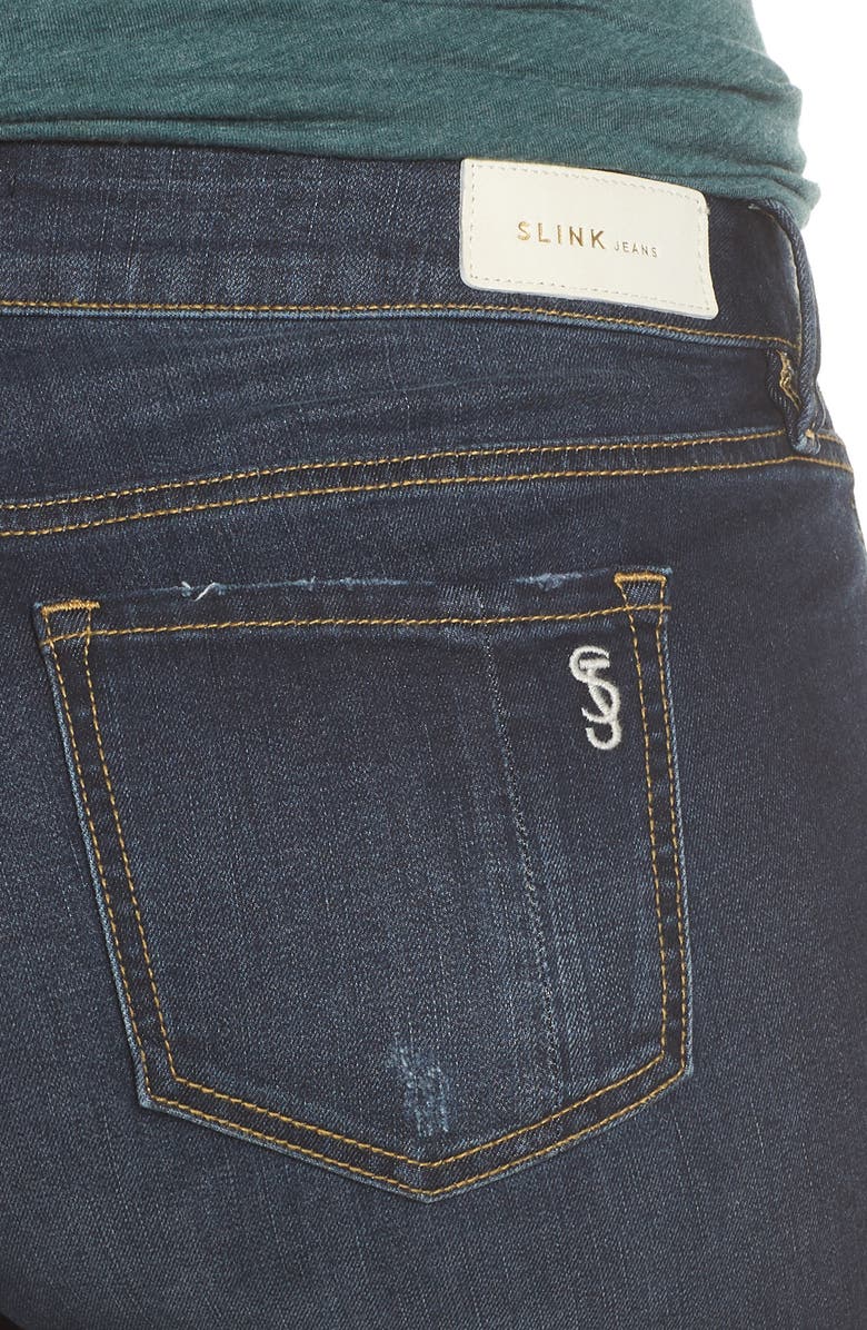 SLINK Jeans Stretch Ankle Boyfriend Jeans, Alternate, color,