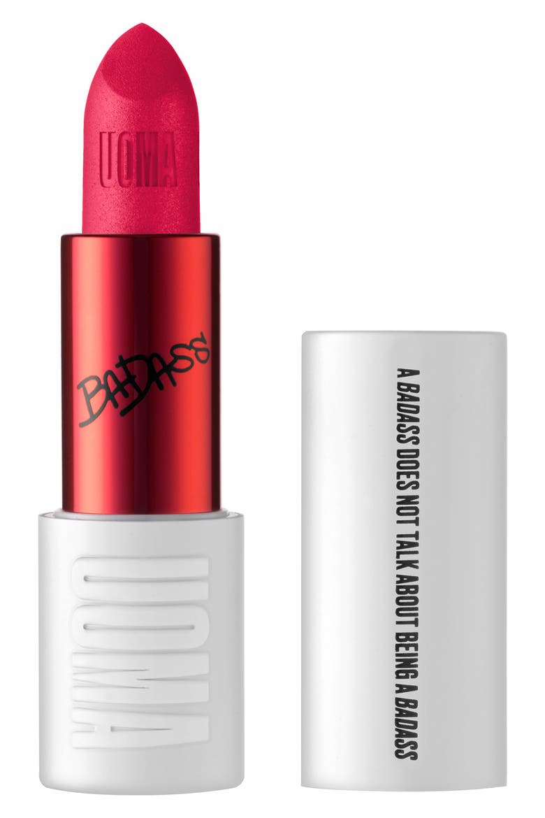 Badass Icon Lipstick, Main, color, WHITNEY