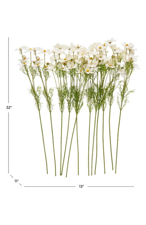 Sonoma Sage Home Set Of 12 Galsang Artificial Flowers In White
