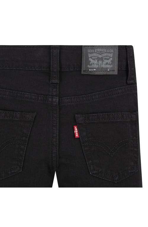 Shop Levi's® Kids' 511™ Performance Straight Leg Jeans In Black