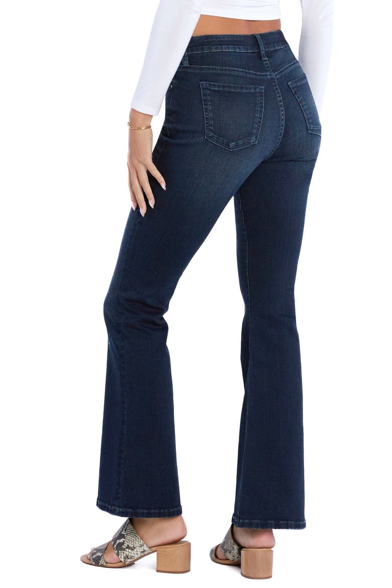 Mid Rise Flare Jeans, Alternate, color, COSMOPOLITAN BLUE