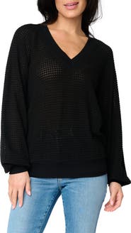GIBSONLOOK Courtside Open Stitch Sweater