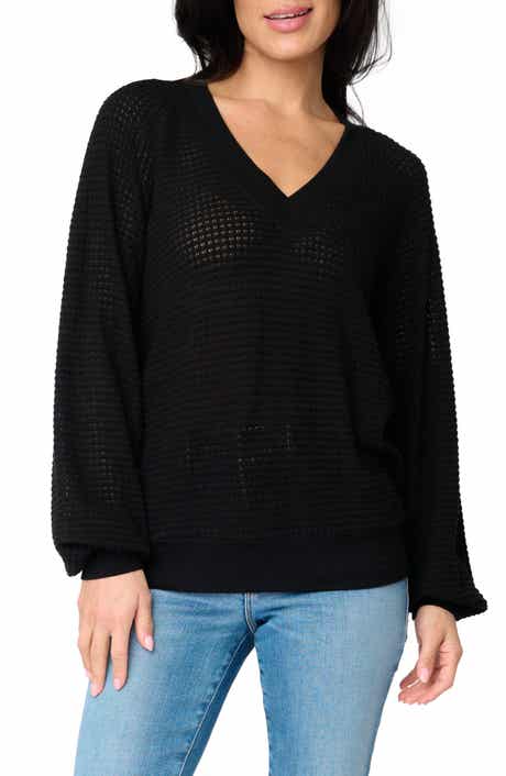 GIBSONLOOK Courtside Open Stitch Sweater