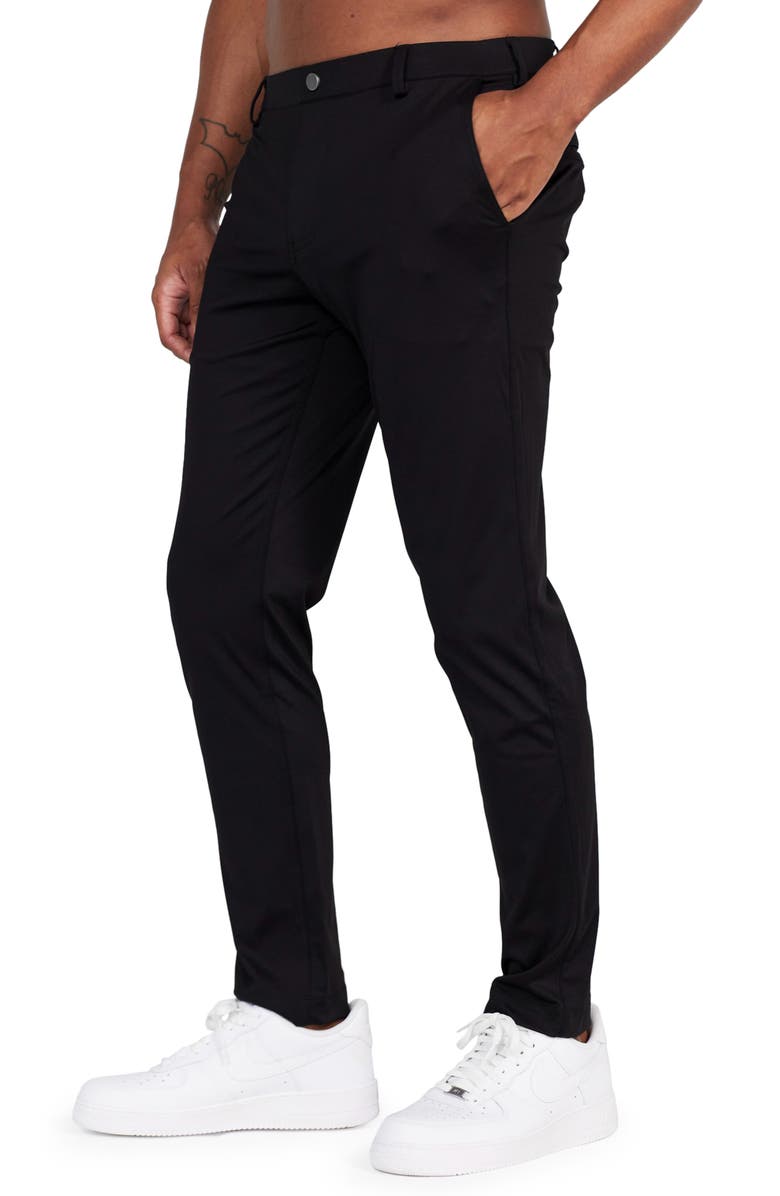 Redvanly Bradley Pull-On Trousers, Alternate, color, Tuxedo