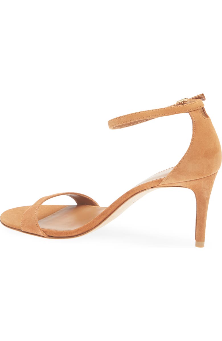 Stuart Weitzman Nudist II 75 Sandal, Alternate, color, Hazel