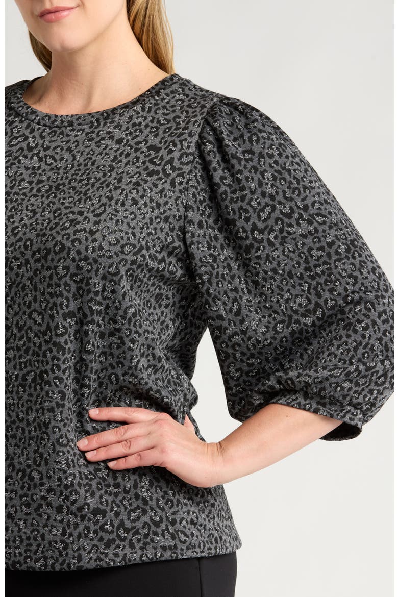 Animal Jacquard Top, Alternate, color, MID HEATHER GREY MULTI