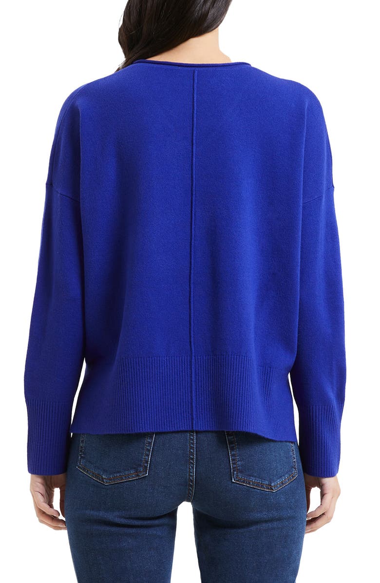 French Connection Babysoft V-Neck Sweater, Alternate, color, 