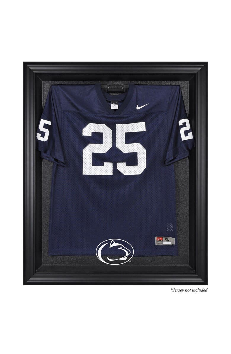 FANATICS AUTHENTIC Penn State Nittany Lions Black Framed Logo Jersey Display Case, Main, color, 