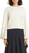 A.L.C. Clover Merino Wool Blend Crop Sweater