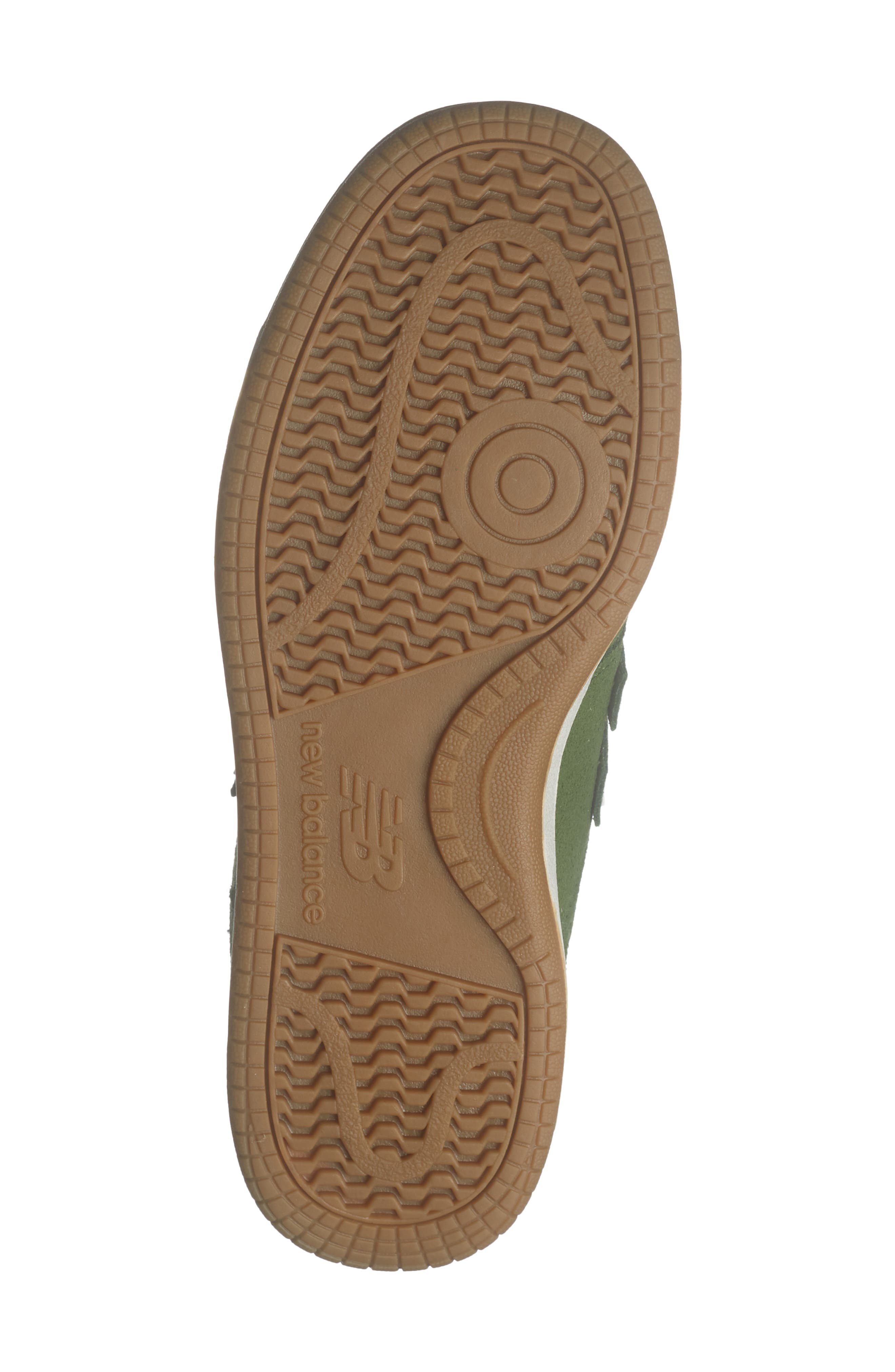 New Balance Kids' 480 Sneaker, Alternate, color, White/ Dark Alpine Green