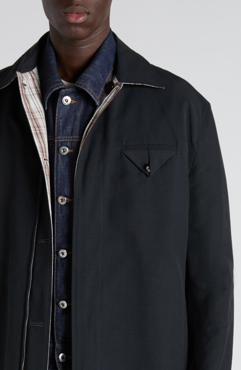 Bottega Veneta Reversible Jacket, Alternate, color, 4246 Midnight Blue