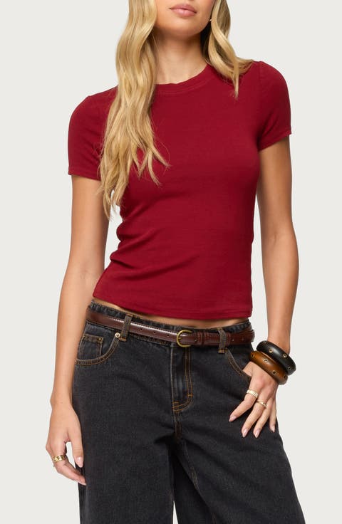 Daphney Rib T-Shirt