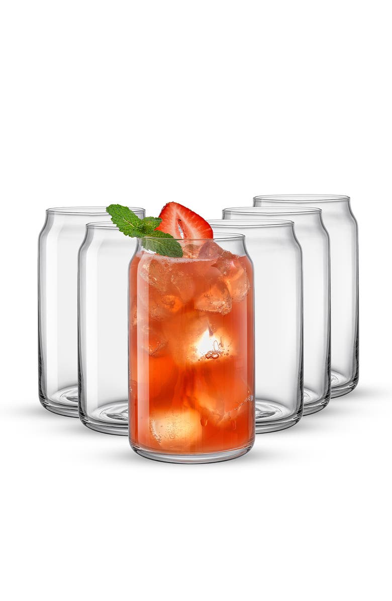 JoyJolt Classic Can Shaped Tumbler - Set of 6, Alternate, color, 