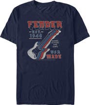 FENDER Men's Fender Est. 1946 USA Made Graphic T-Shirt