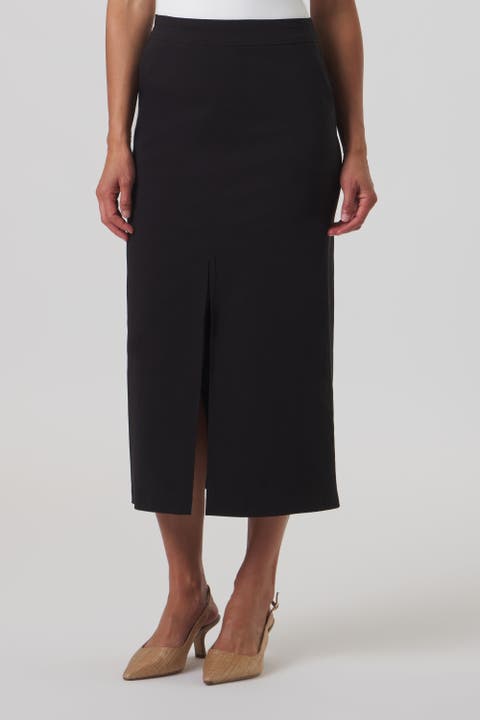 Avenue Pull-On Stretch Skirt