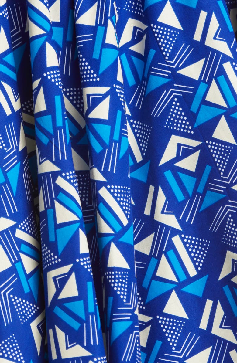 The Oula Company Curator Geo Print Cotton Top, Alternate, color,