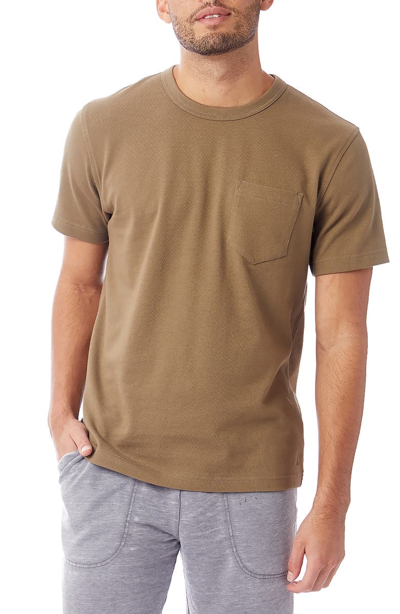 Alternative Heavyweight Pocket Recycled Cotton T-Shirt, Main, color, 