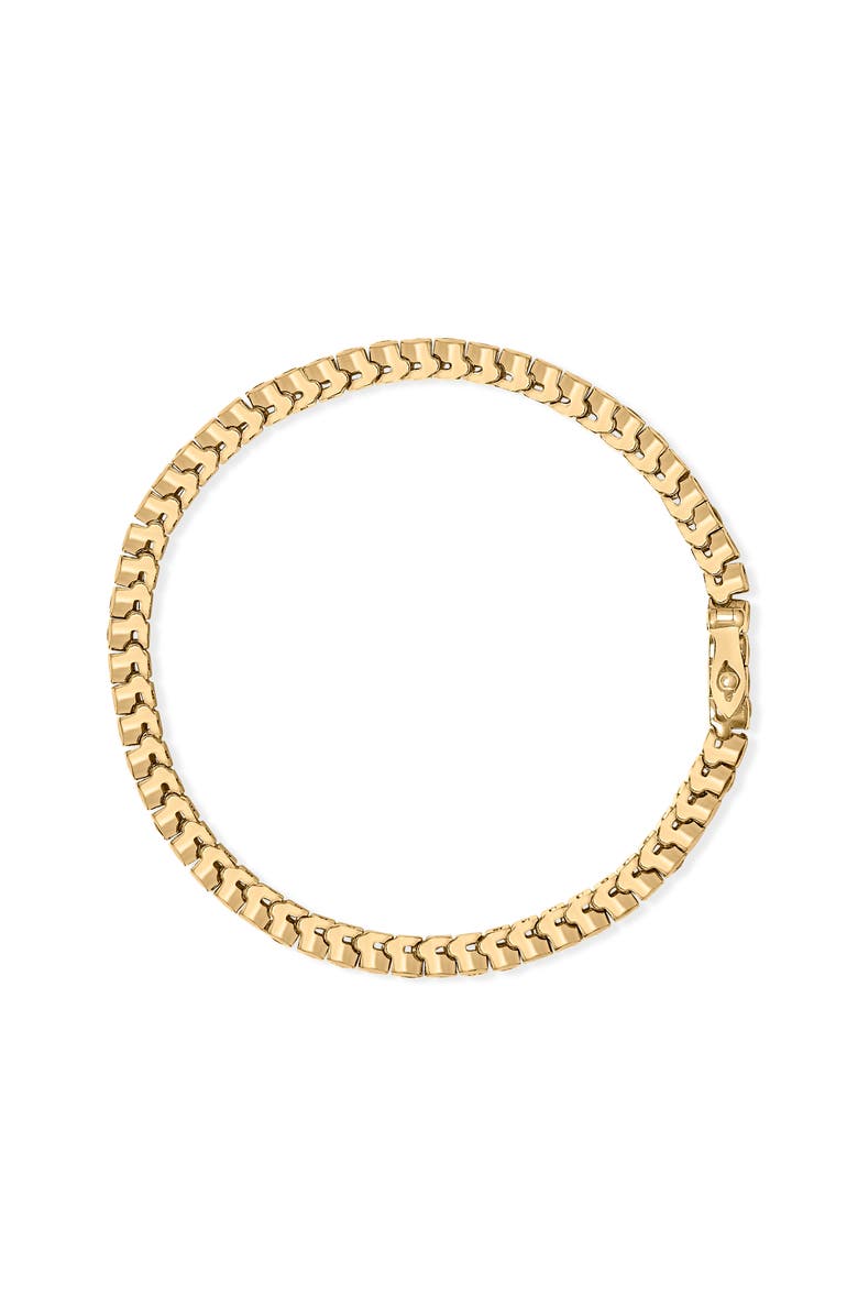 Haus of Brilliance 14K Gold 1 3/4 Ct Diamond & 5.0 Ct Sapphire Tennis Bracelet, Alternate, color, Yellow