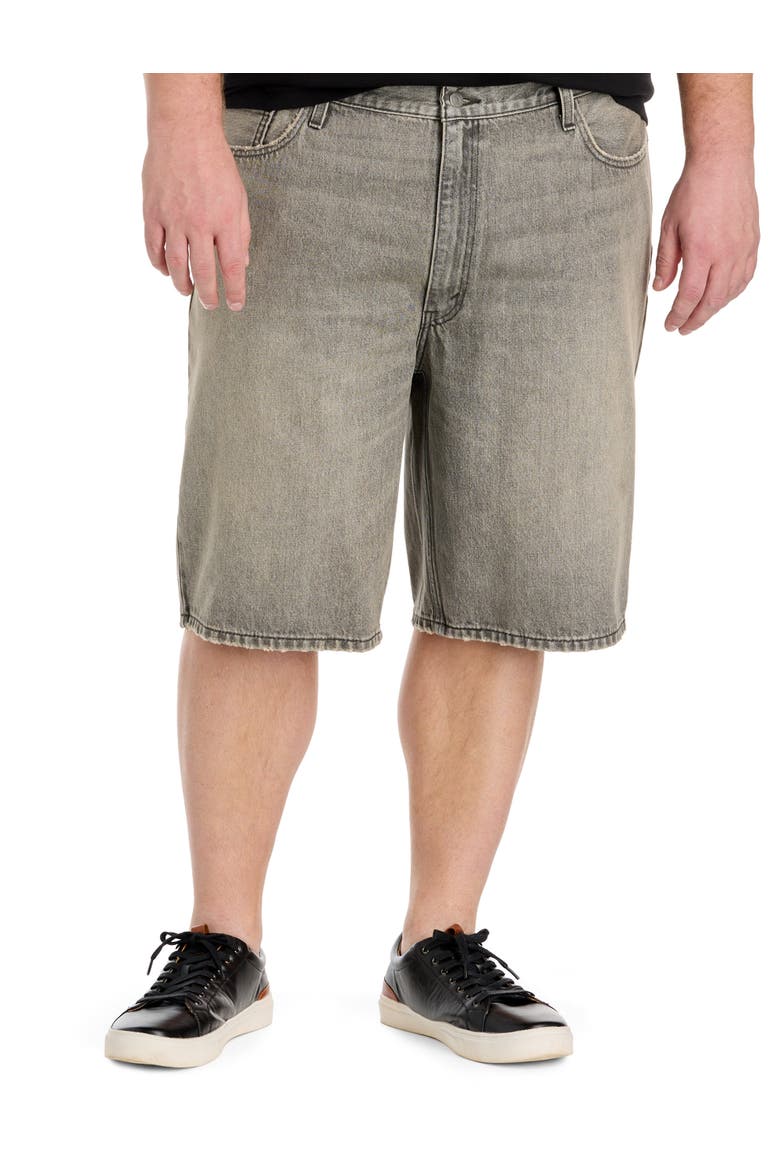 Big & Tall  469 Loose-Fit Denim Shorts V2, Main, color, A LOOK BACK