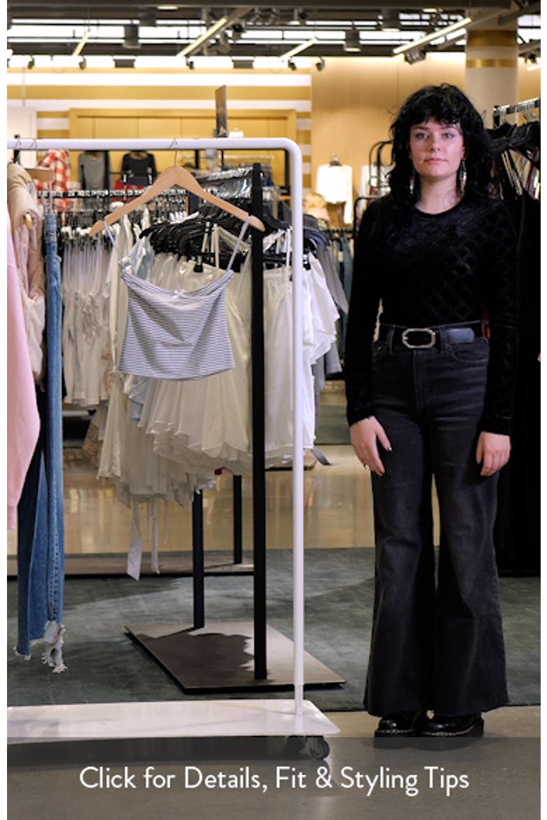 Astor Stripe Stretch Cotton Tube Top video