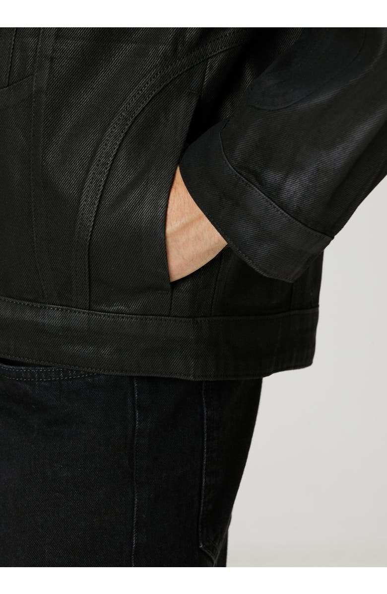 PCFG Faded Denim Jacket, Alternate, color, Black