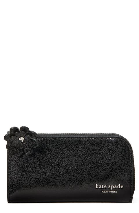 devin glazed leather small slim wallet
