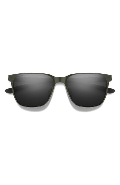 Lowdown 54mm ChromaPop™ Polarized Square Sunglasses