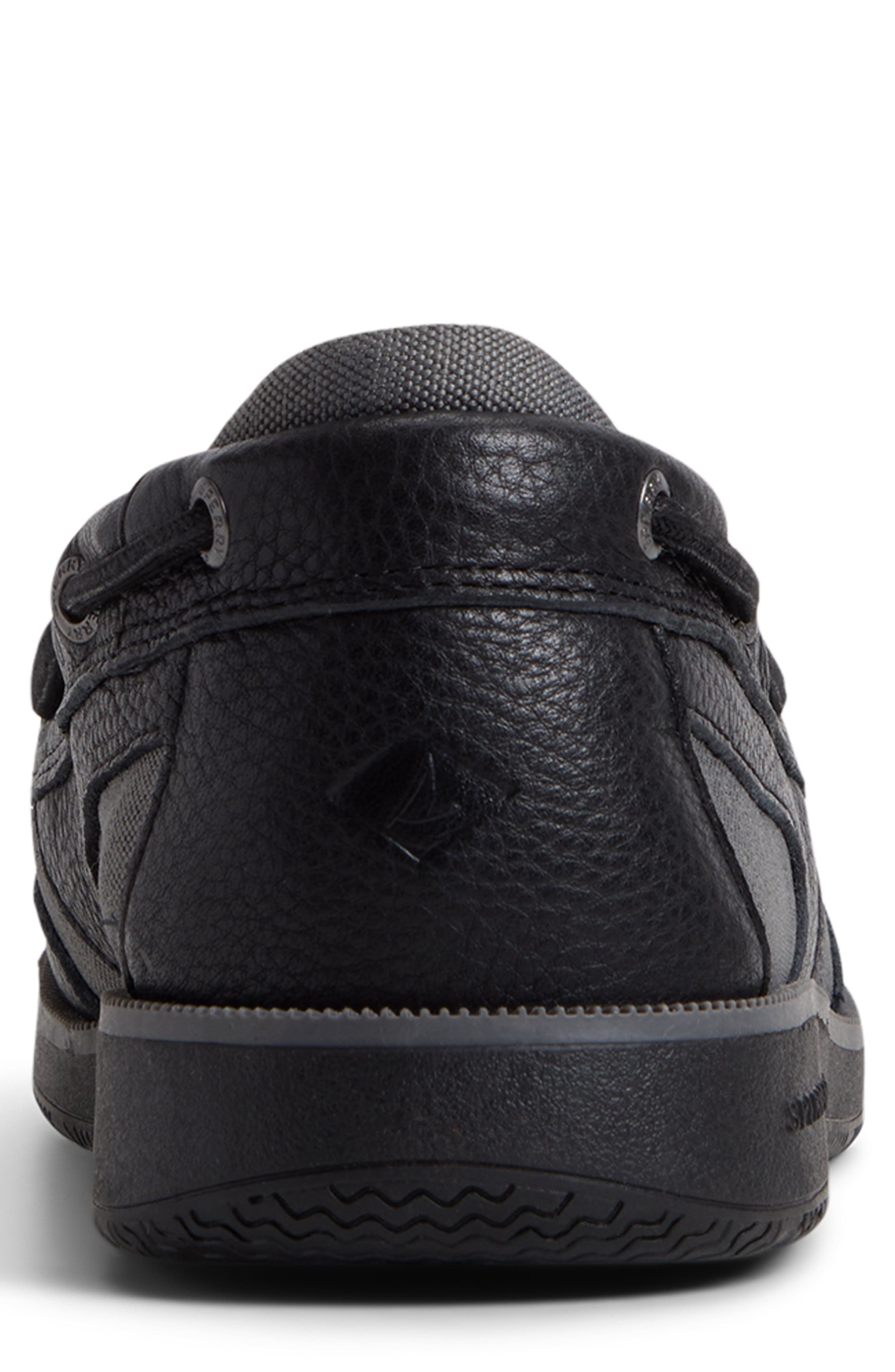 Sperry Surveyor Boat Shoe, Alternate, color, Black