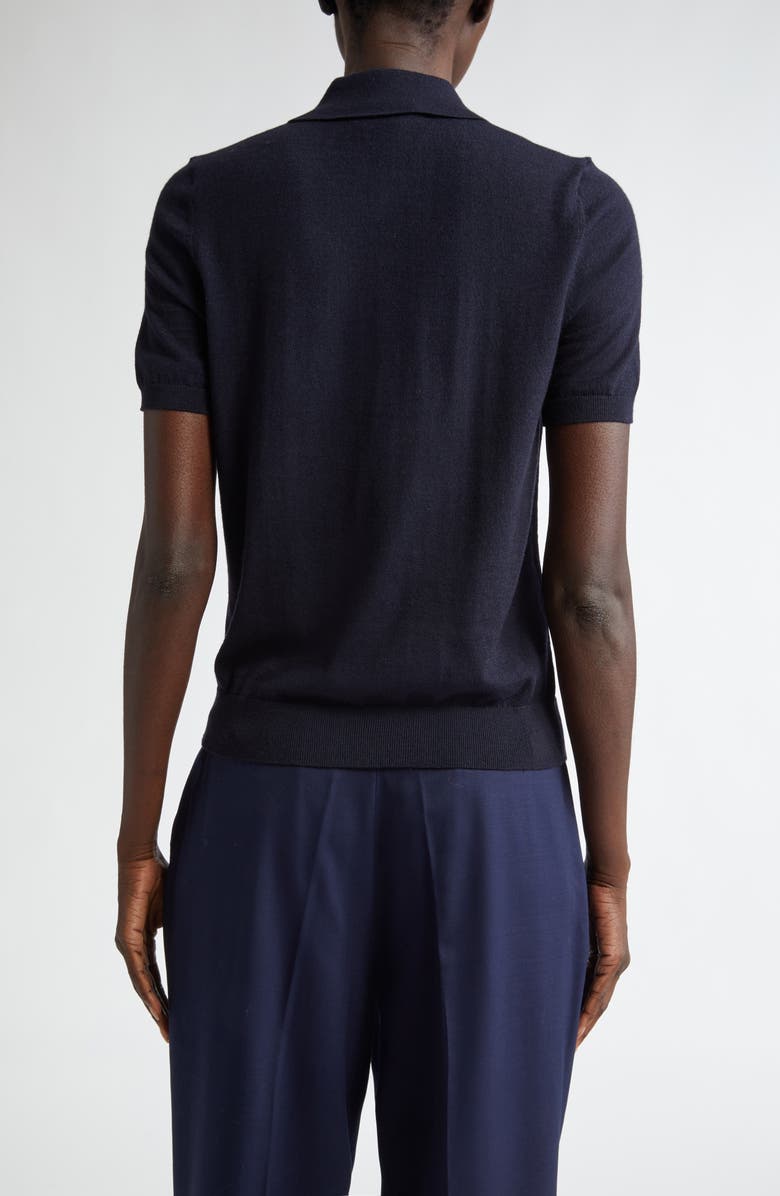 Altuzarra Nemo Merino Wool Blend Polo Sweater, Alternate, color,