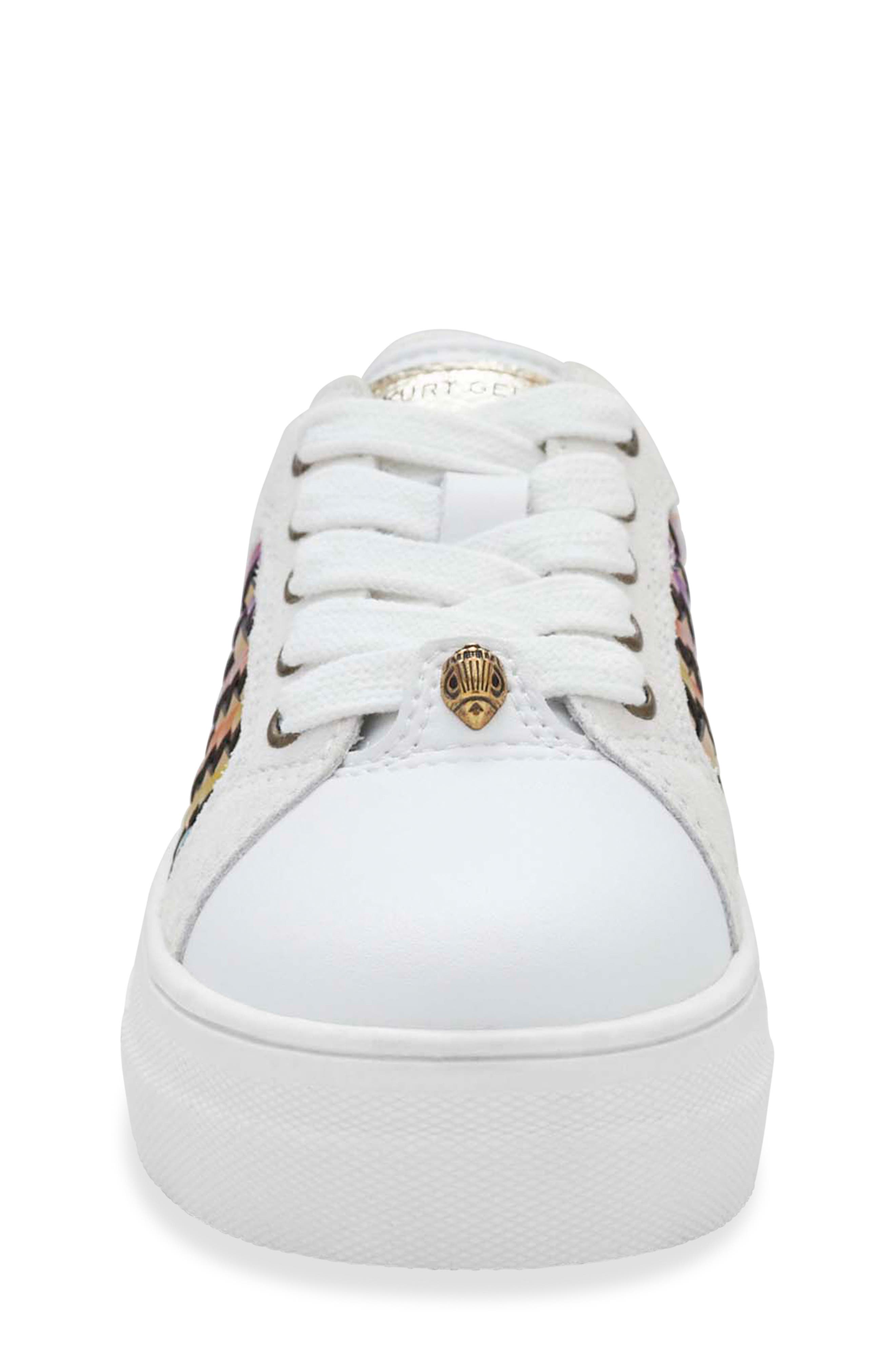 Kurt Geiger London Kids
 Mini Kensington Sneaker, Alternate, color, White Gold