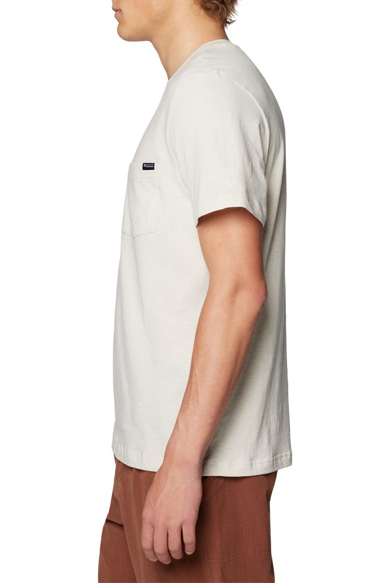 On Edge Organic Cotton & Hemp T-Shirt, Alternate, color, STONE