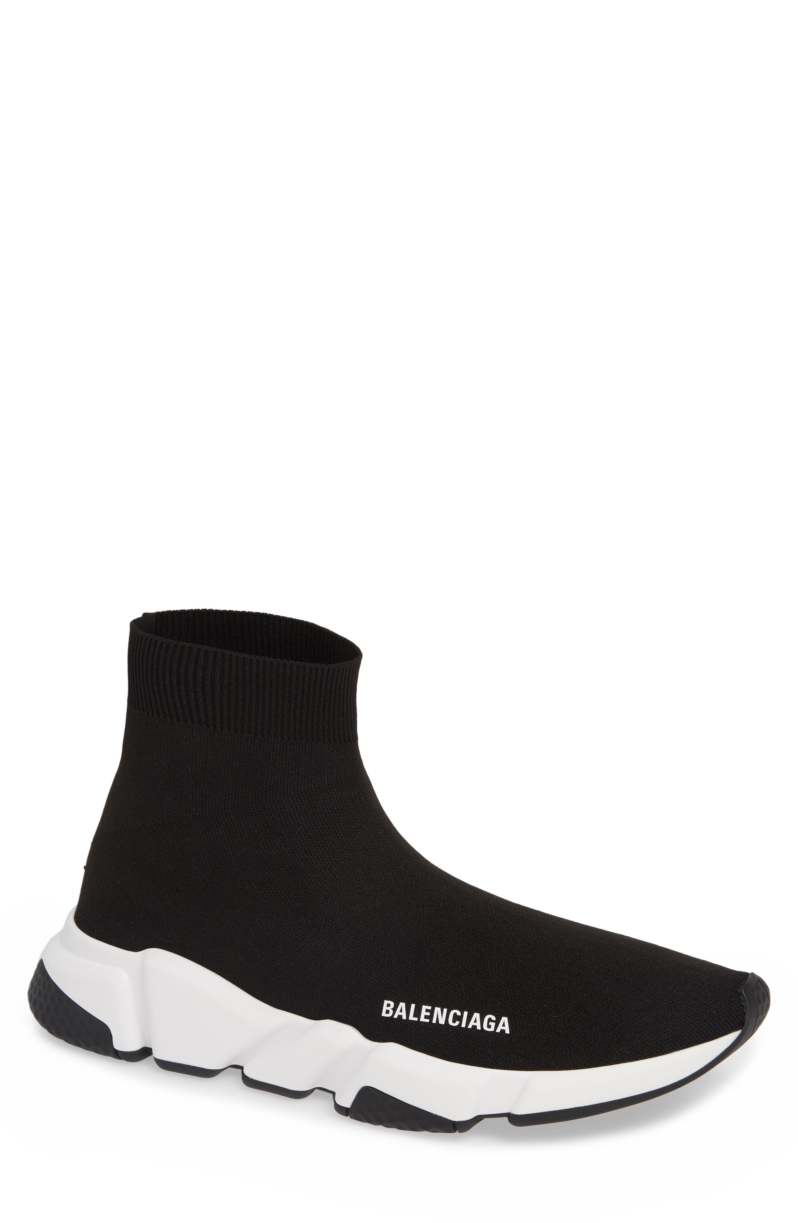 Balenciaga Speed High Slip-On, Main, color, 