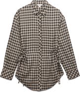 M&S Drawstring Waist Cotton Shirt