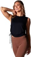 Tavi Crop Side Tie Tank