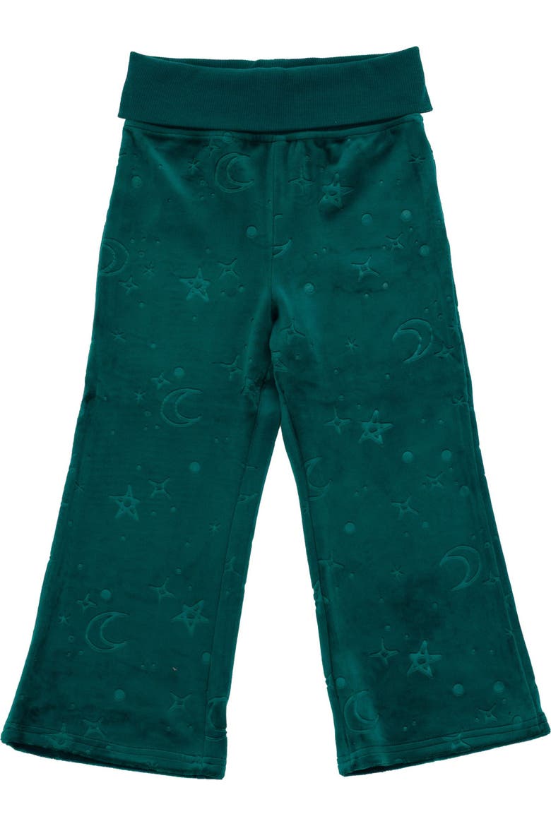 Velour 2-Piece Hoodie and Pants Set, Alternate, color, Elphaba Green
