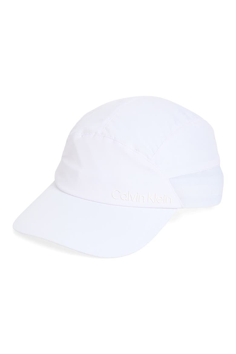 Mesh Panel Performance Hat, Main, color, WHITE