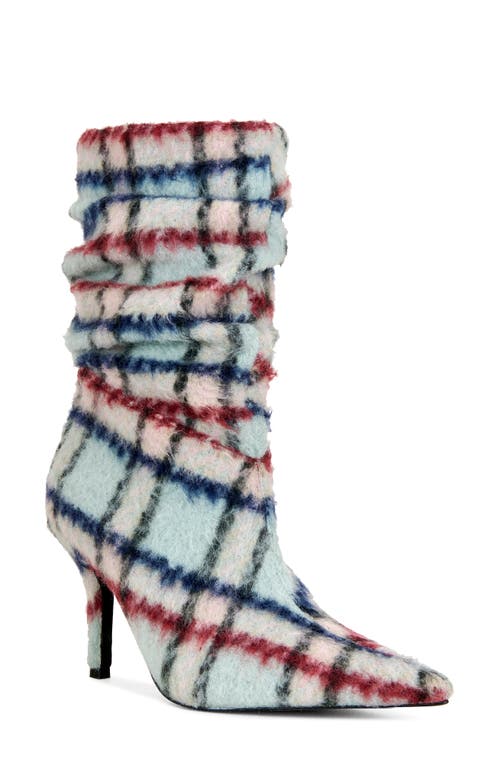 Azalea Wang Sanjiv Stiletto Bootie In Multi